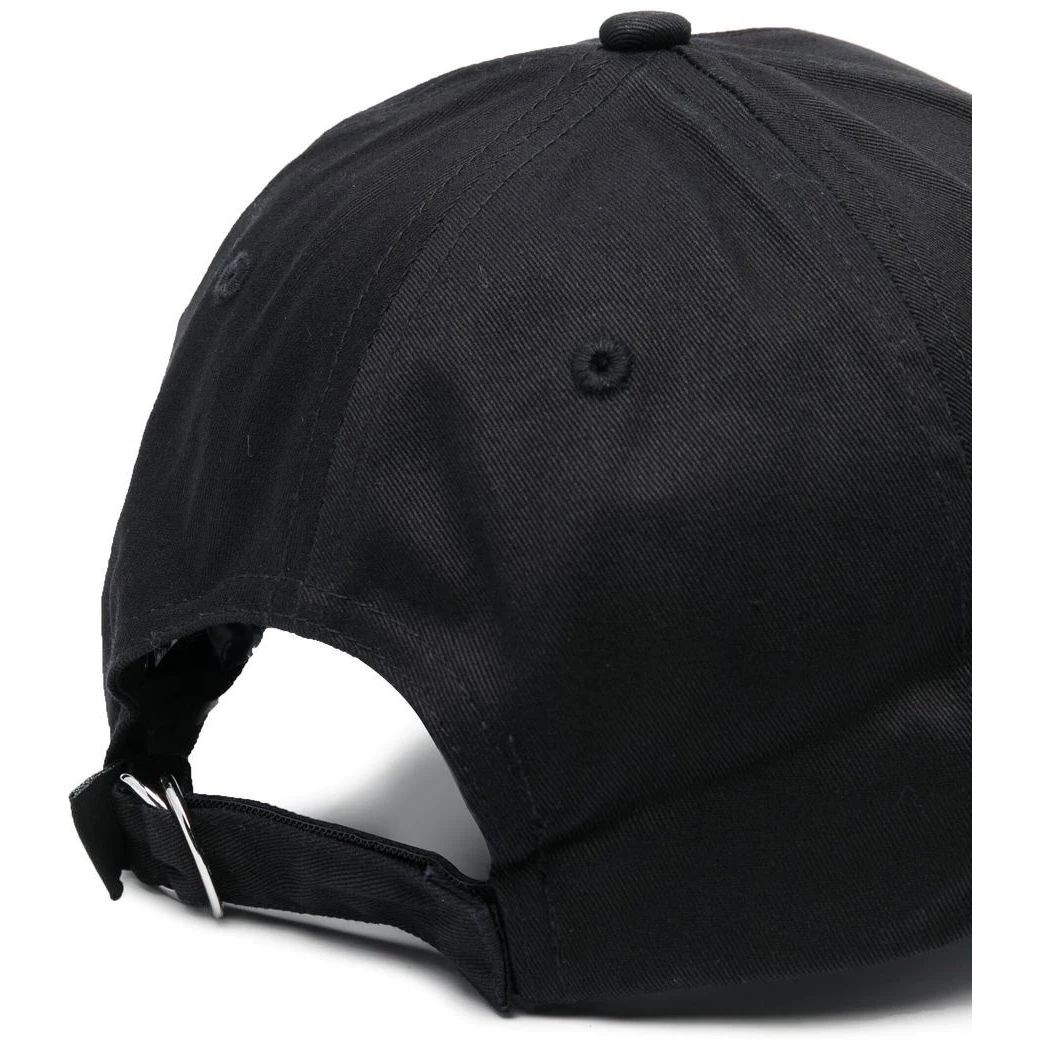 CALVIN KLEIN JEANS Kepurė vyrams, Juoda, TAGGED CAP 2