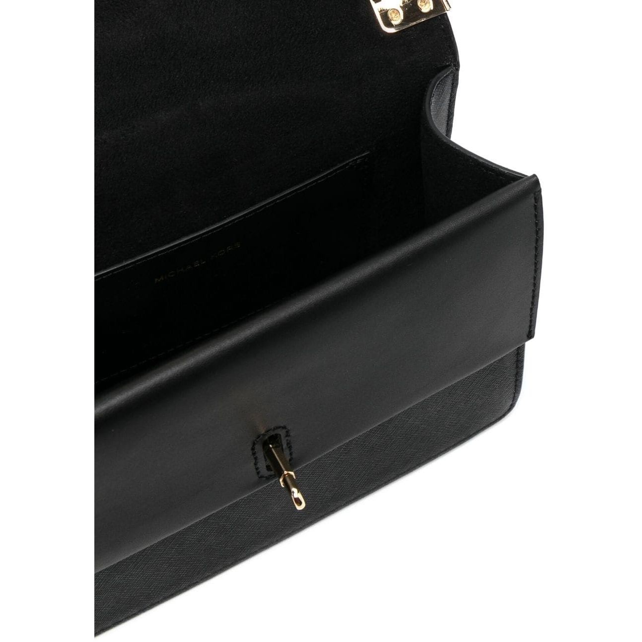 MICHAEL KORS Rankinė per petį moterims, Juoda, Greenwich crossbody bag 4