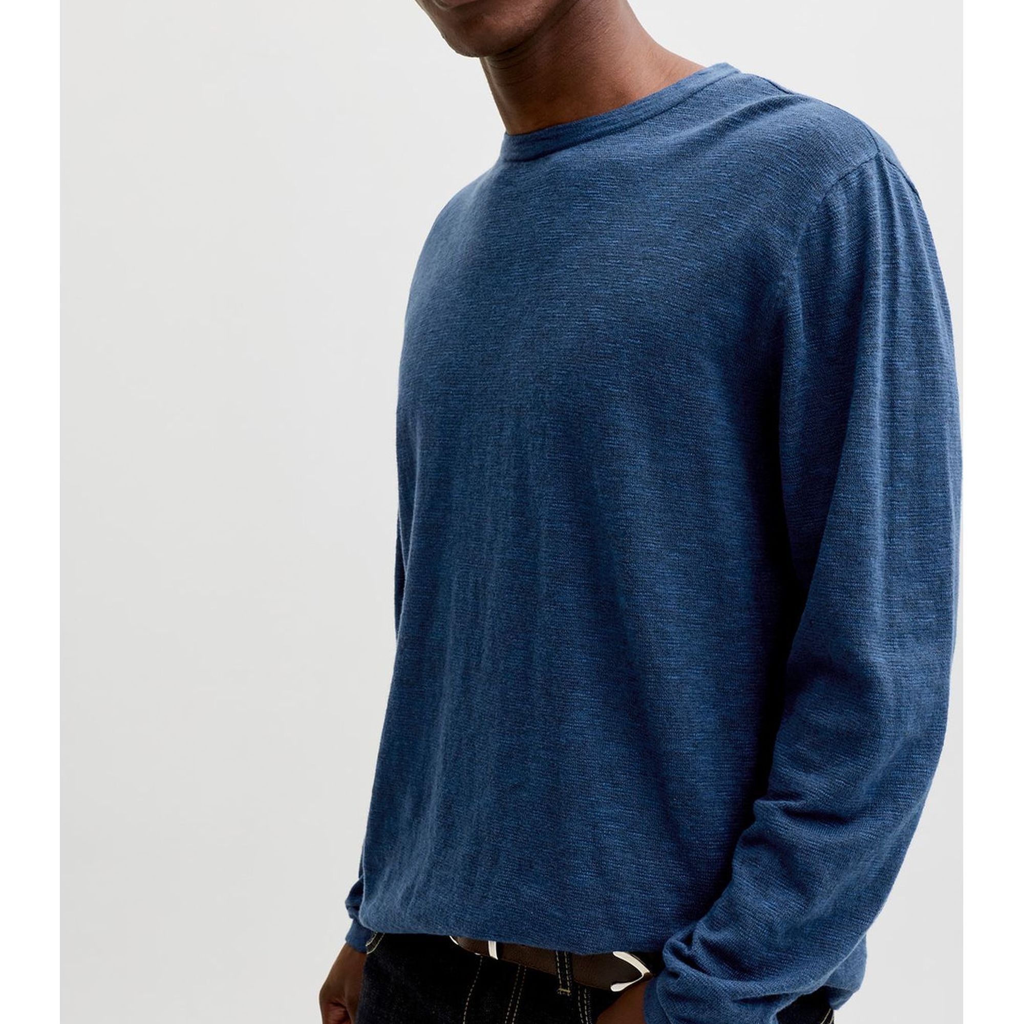 JACK & JONES Megztinis vyrams, Mėlyna, Summer knit 3