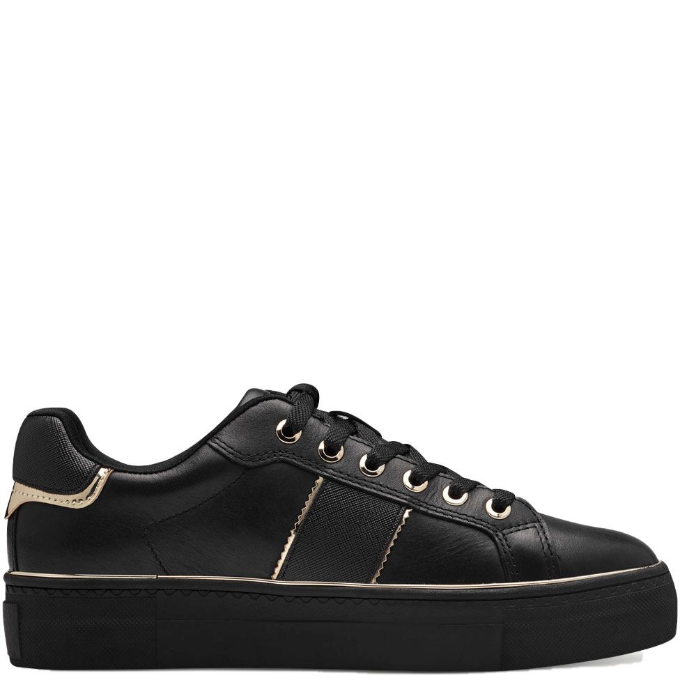TAMARIS Laisvalaikio bateliai moterims, Juoda, Sneaker low 4