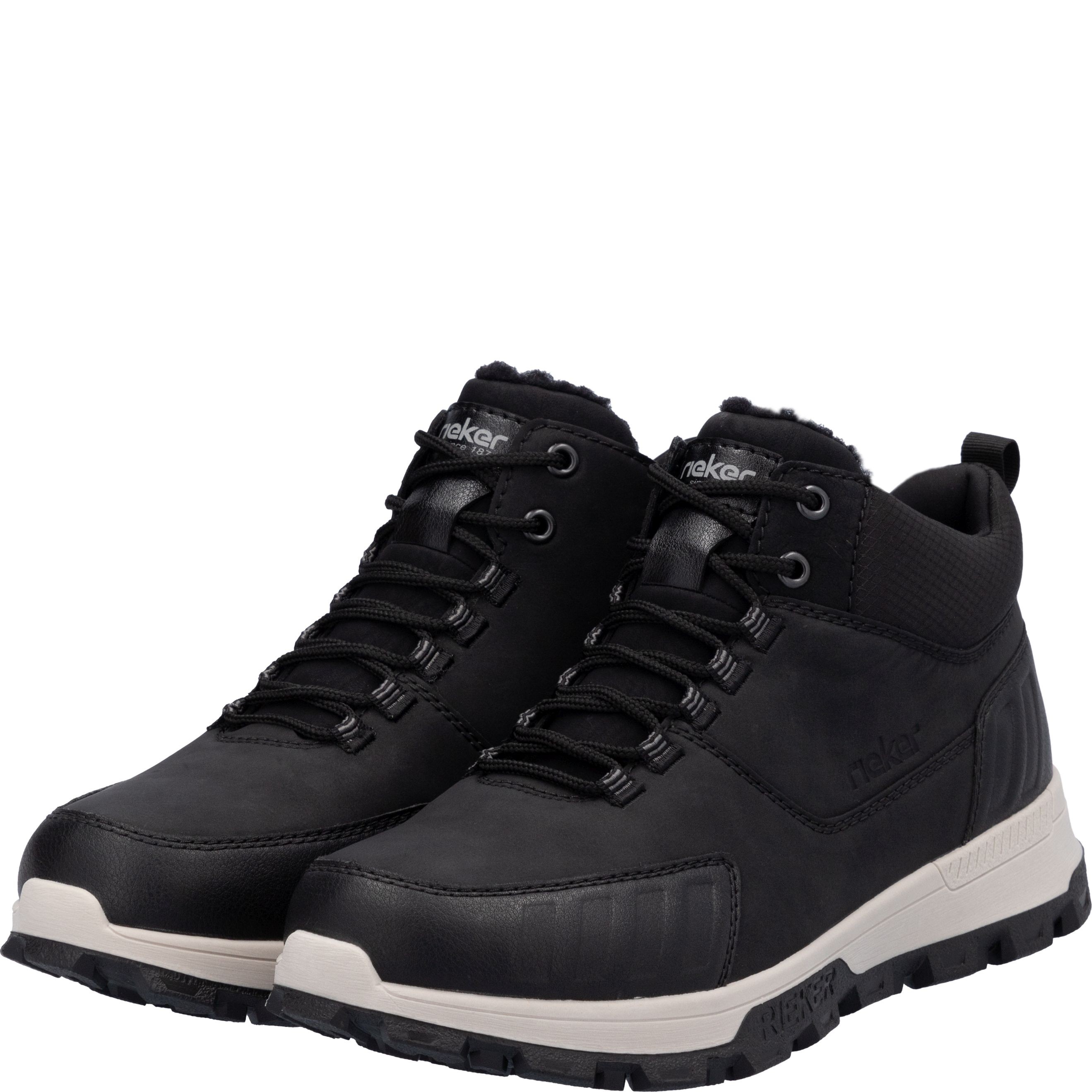 RIEKER Aulinukai vyrams, Juoda, Mens short boots 10