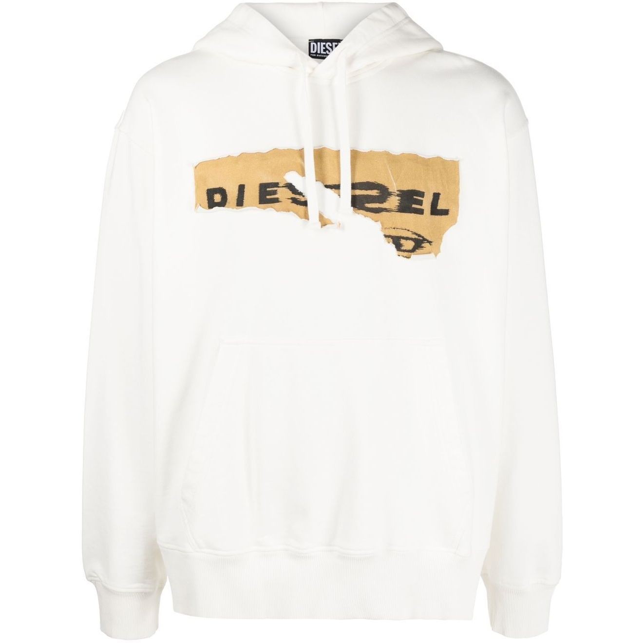 DIESEL Džemperis vyrams, Balta, Hoodies