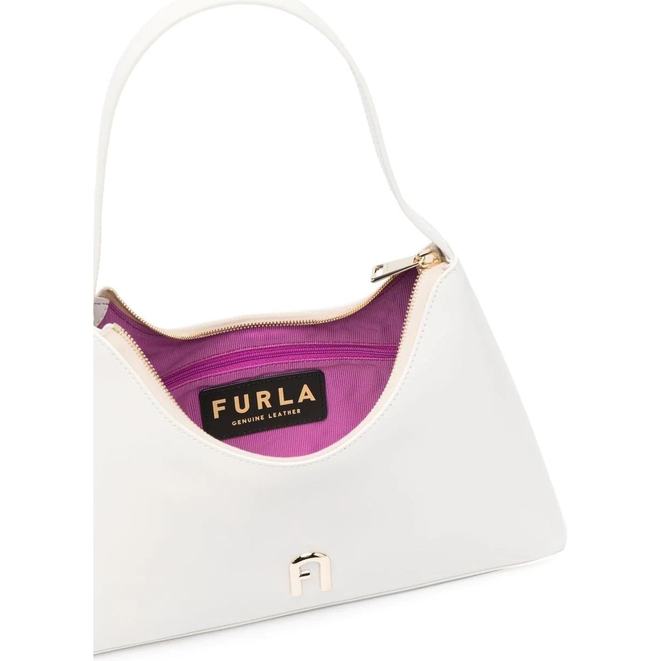 FURLA Rankinė per petį moterims, Balta, Furla diamante s shoulder bag 3