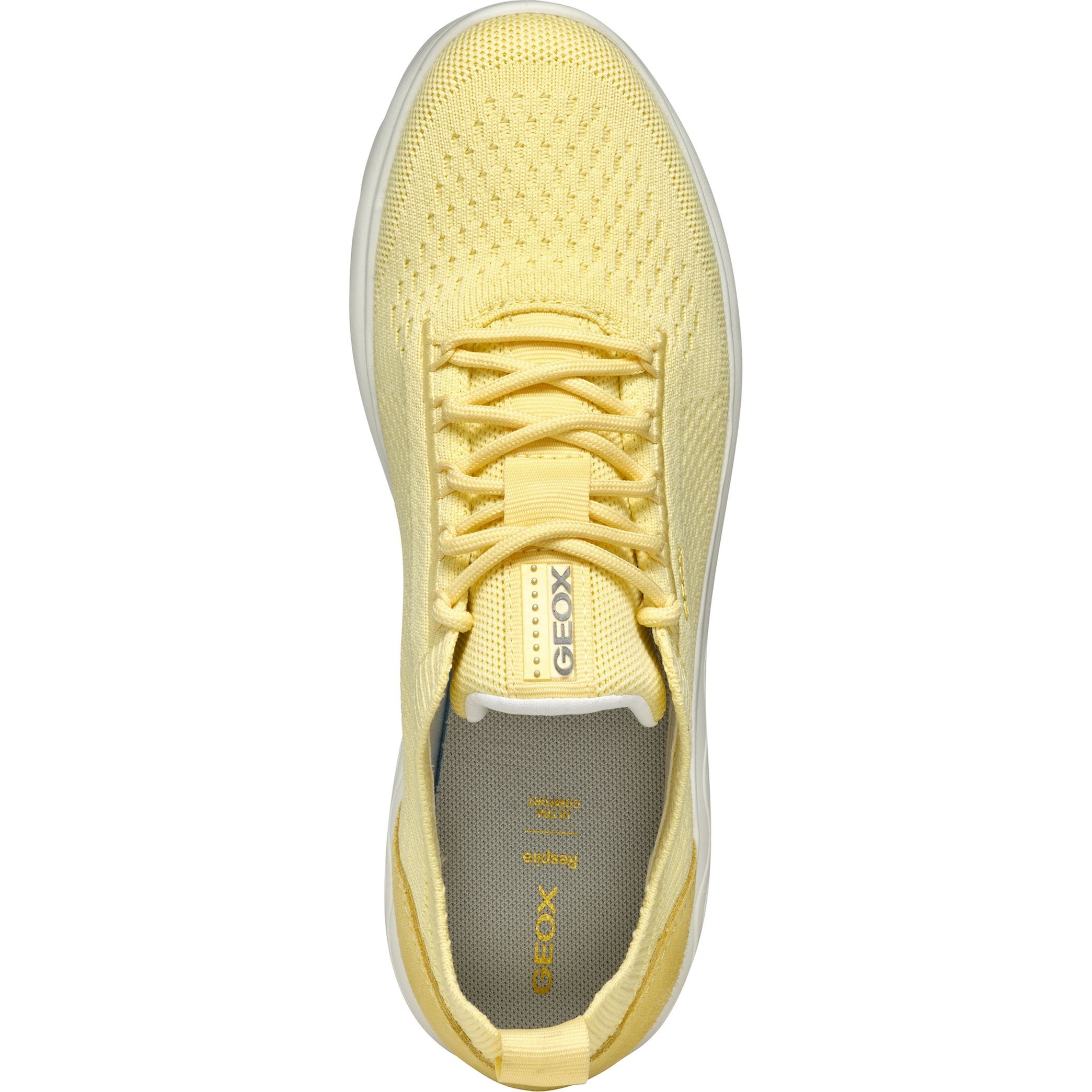 GEOX Laisvalaikio bateliai moterims, Geltona, Spherica leisure 3