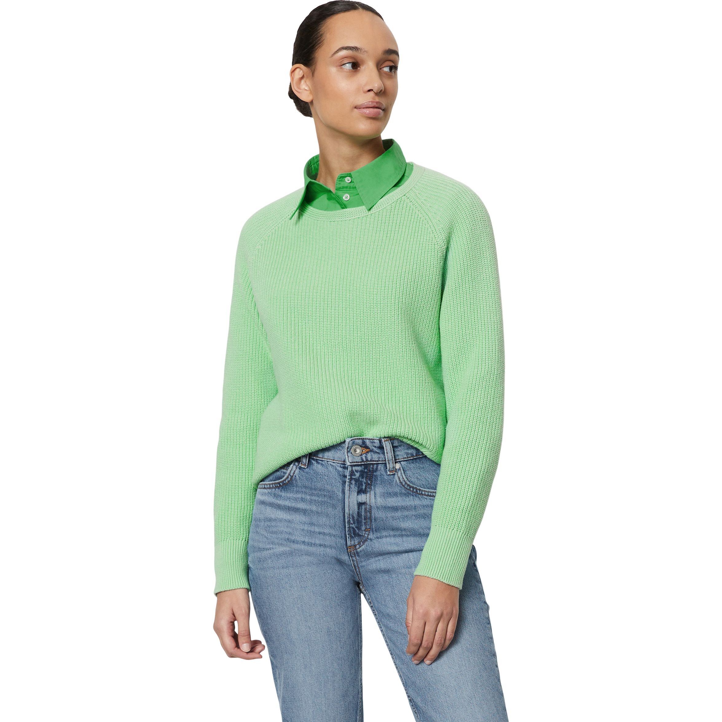 MARC O'POLO Megztinis moterims, Žalia 2