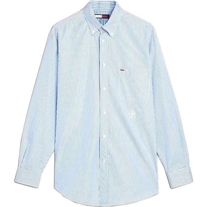 TOMMY HILFIGER Marškiniai ilgomis rankovėmis moterims, Balta, Thc cc archive ithica shirt 1