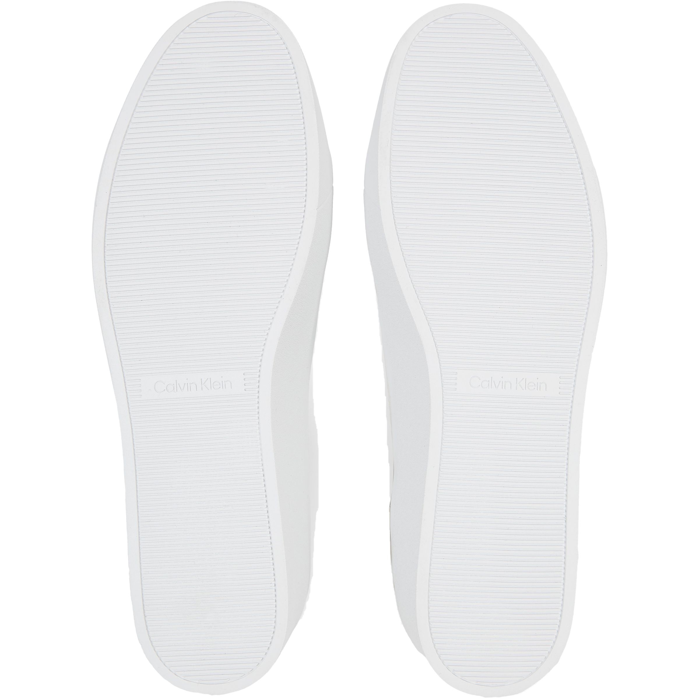 CALVIN KLEIN Laisvalaikio bateliai moterims, Balta, Flatform lace up mix leisure 5