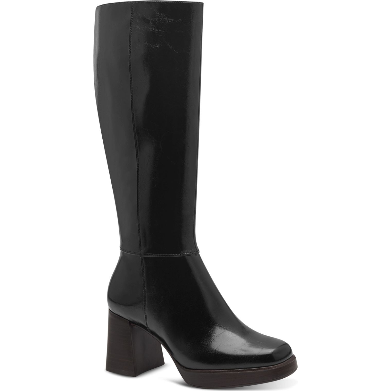 TAMARIS Auliniai moterims, Juoda, Long heeled boot 1