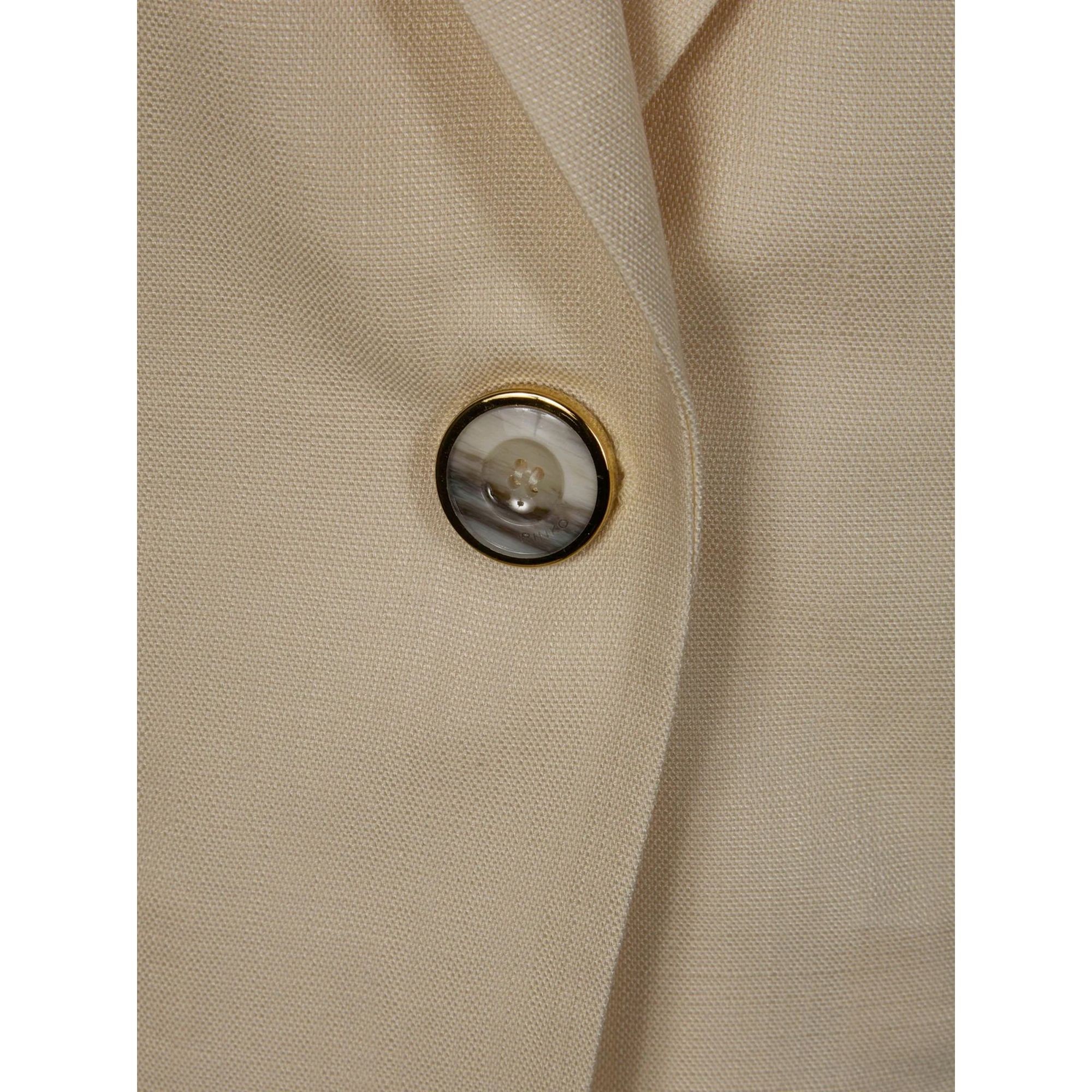 PINKO Liemenė moterims, Balta, Floella vest 3