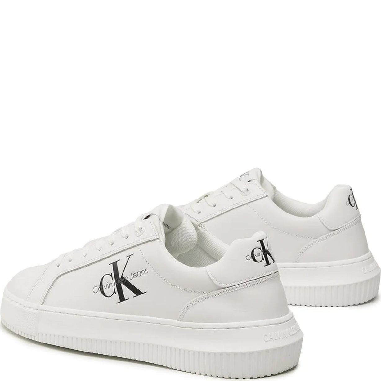 CALVIN KLEIN JEANS Sportiniai bateliai vyrams, Balta, Chunky cupsole sport shoe 3