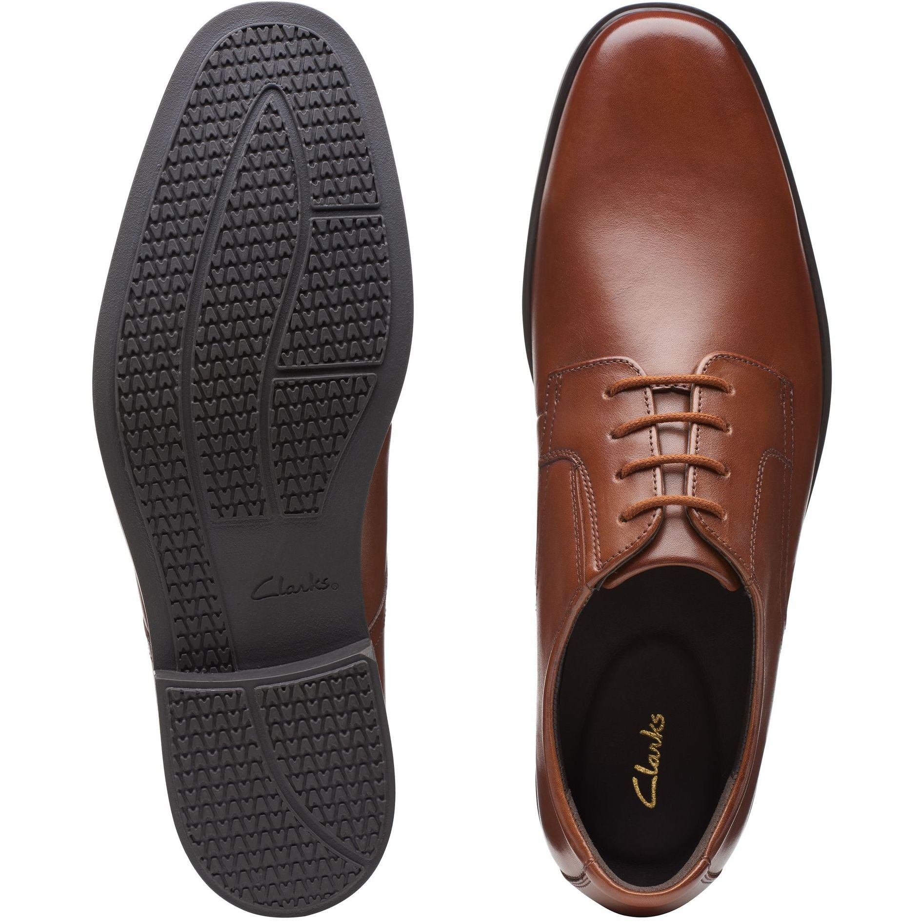 CLARKS Klasikiniai batai vyrams, Ruda, Howard Walk Formal 6
