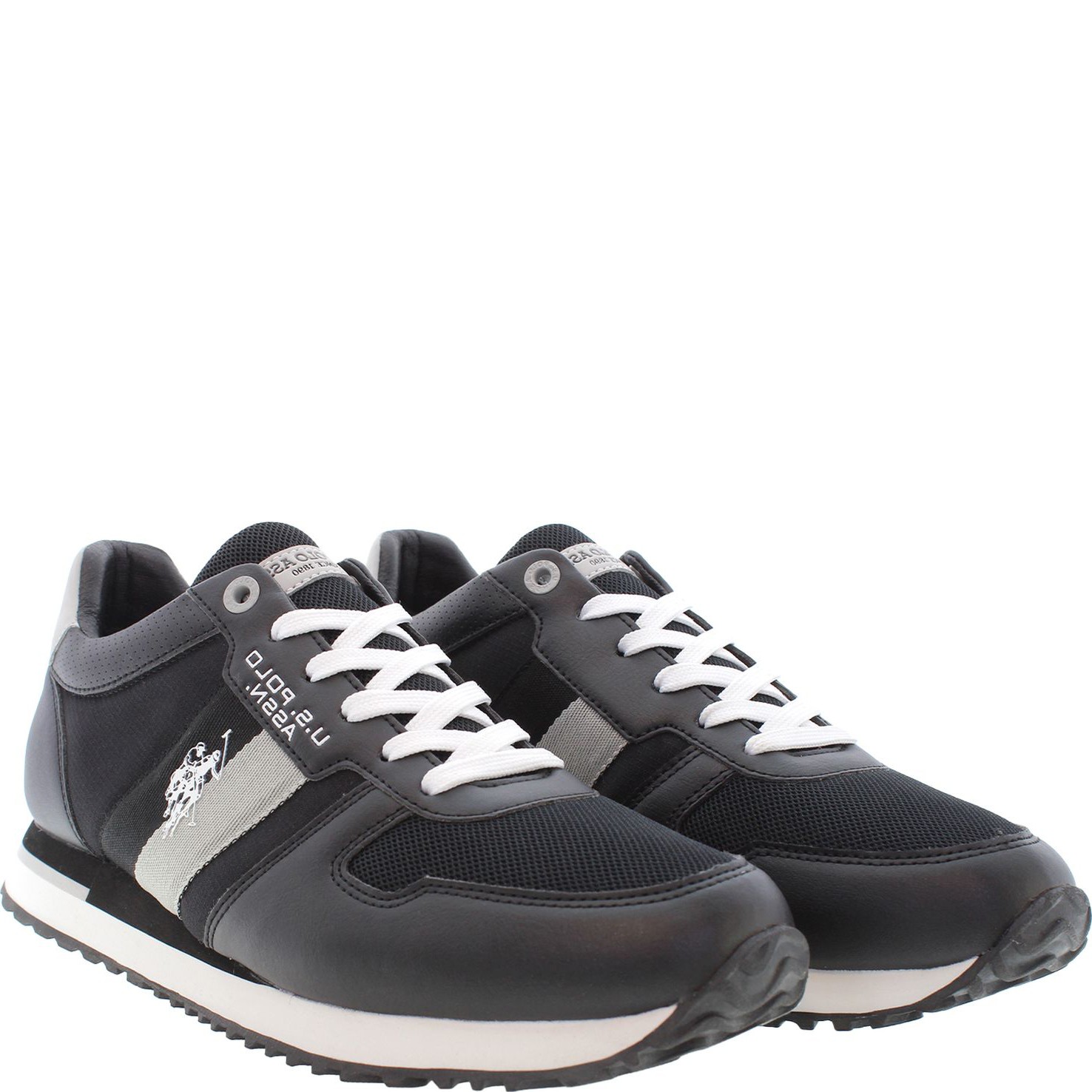 U.S.POLO Laisvalaikio bateliai vyrams, Juoda, XIRIO 1