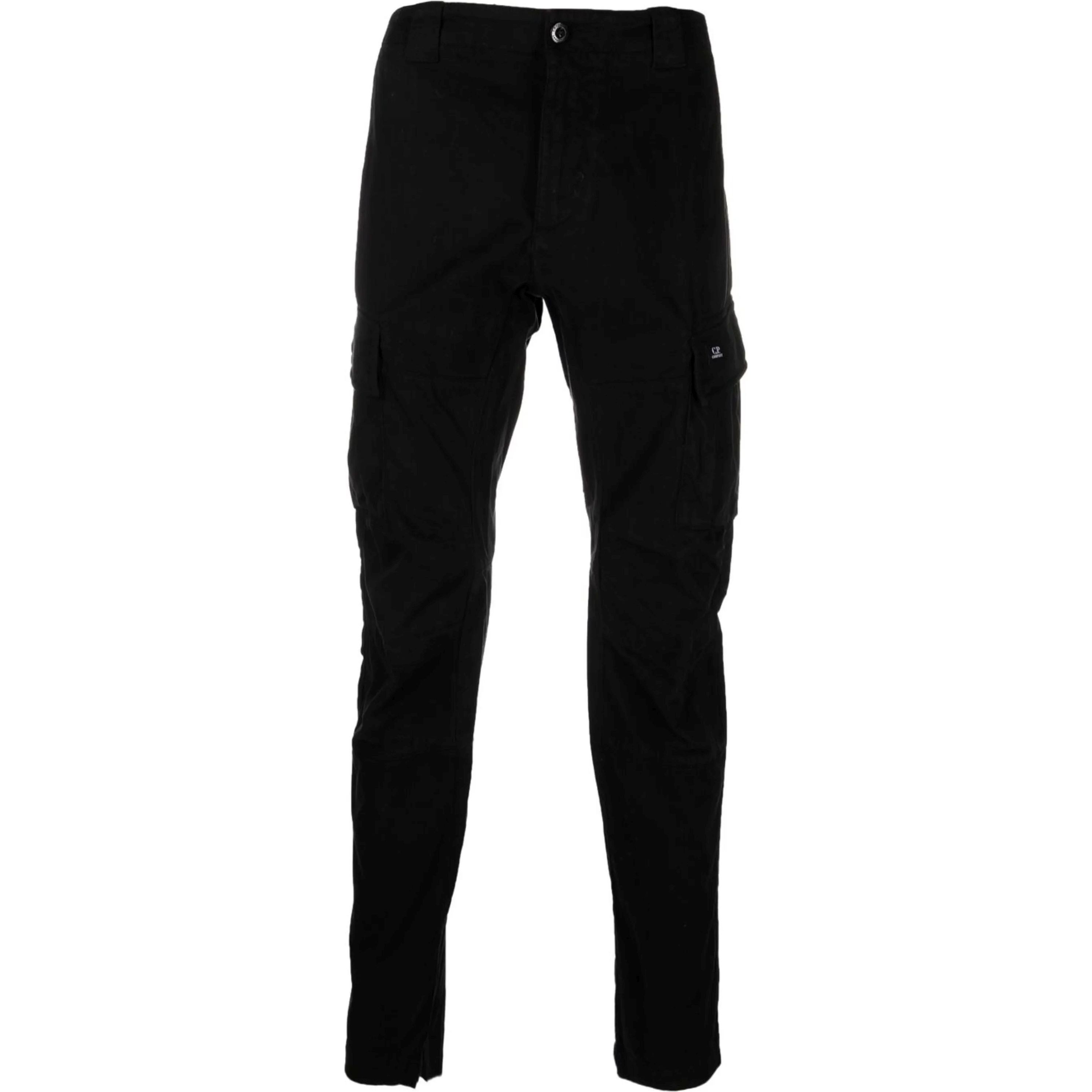 C.P. COMPANY Kelnės vyrams, Juoda, Cargo pant