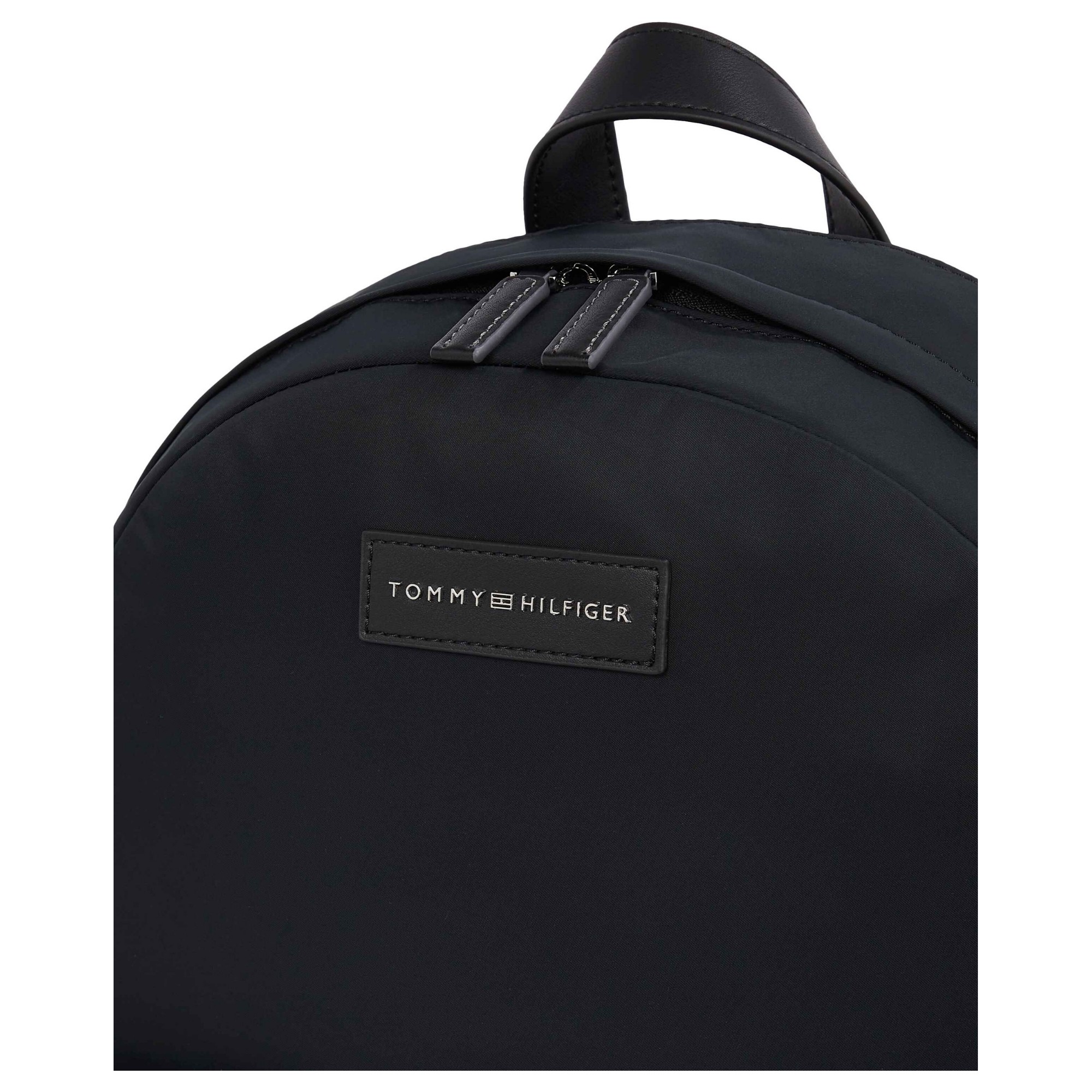 TOMMY HILFIGER Kuprinė vyrams, Juoda, TH nylon daily backpack 4