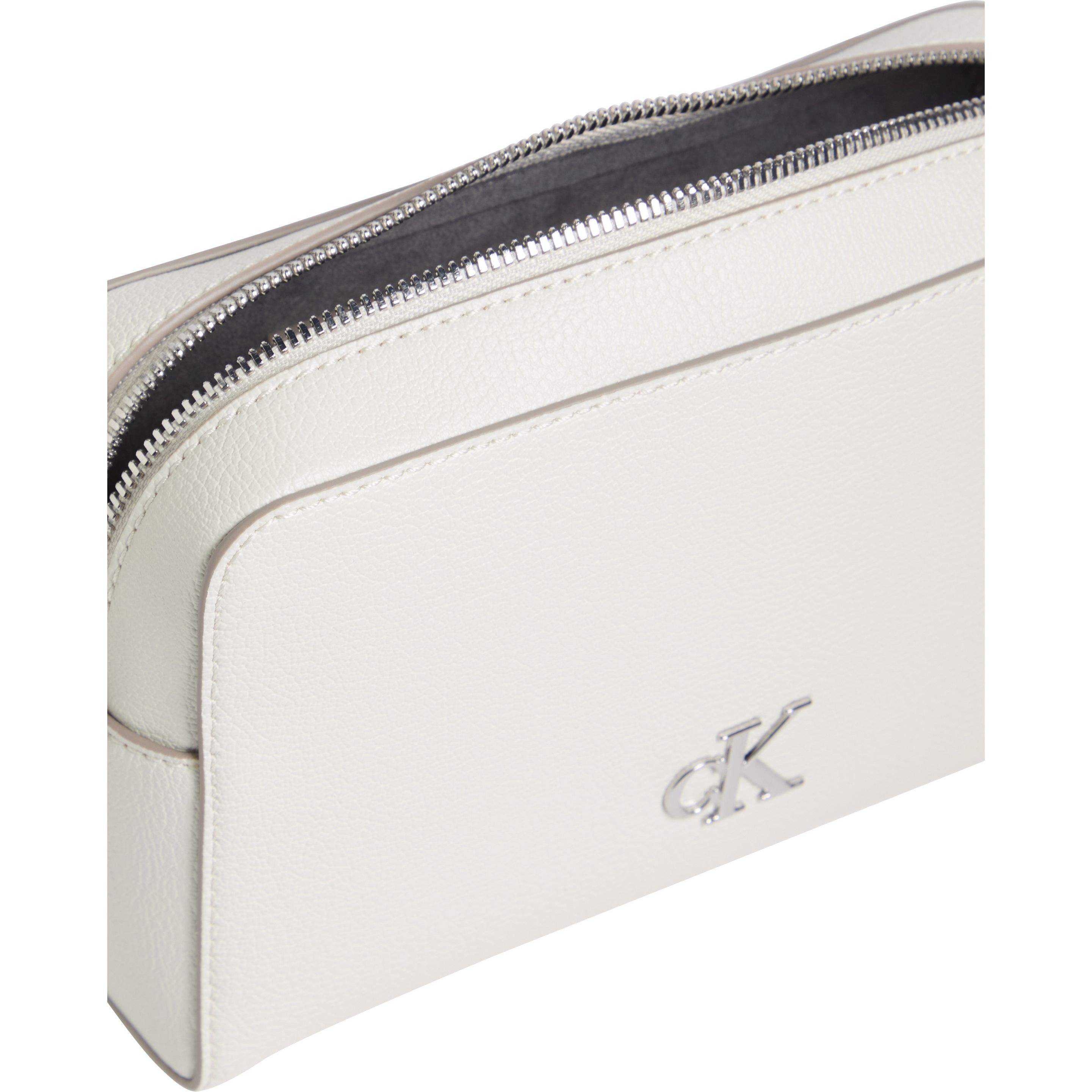 CALVIN KLEIN JEANS Rankinė per petį moterims, Smėlio, Minimal monogram crossover 3