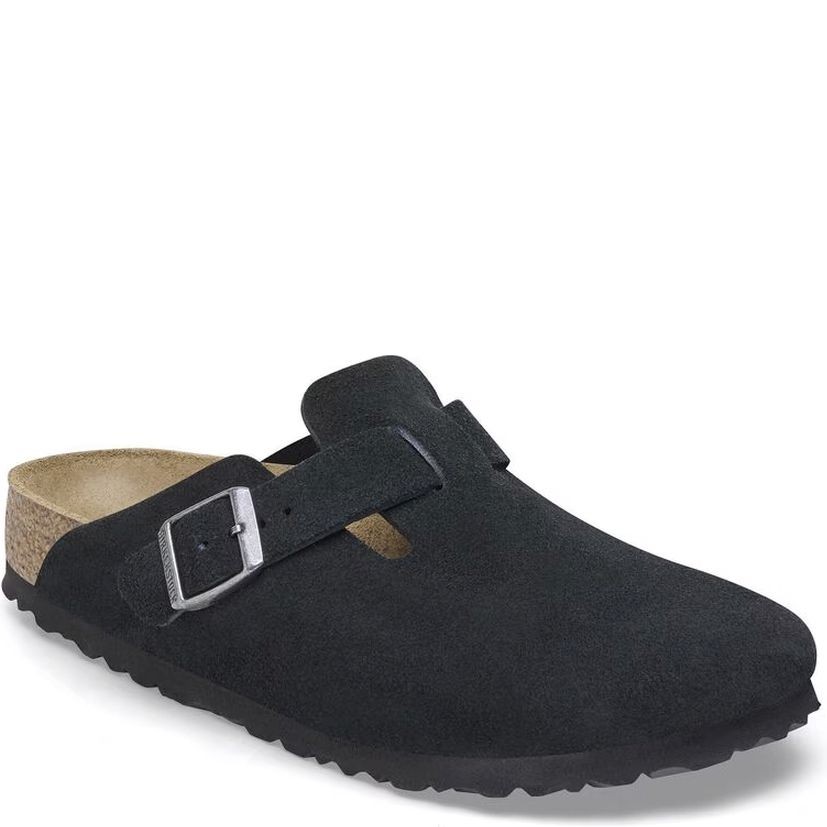 BIRKENSTOCK Šlepetės, Juoda, Boston slippers 1