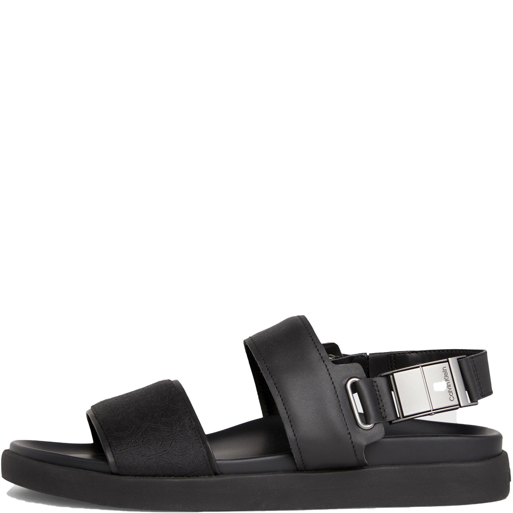CALVIN KLEIN Basutės vyrams, Juoda, Back strap sandal 6