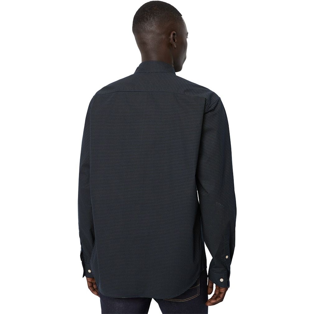 MARC O'POLO Marškiniai ilgomis rankovėmis vyrams, Mėlyna 3