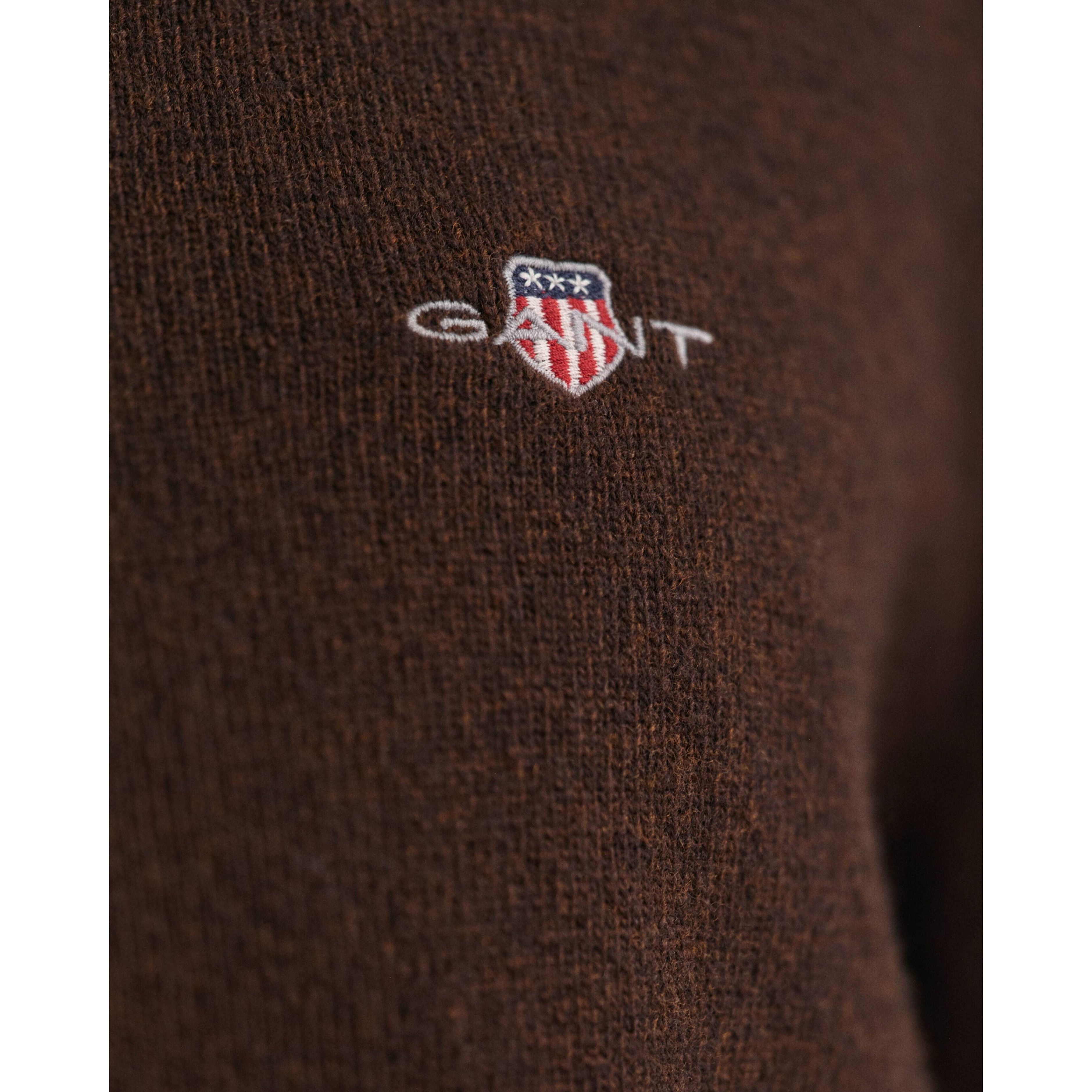 GANT Megztinis vyrams, Ruda, SUPERFINE LAMBSWOOL 4