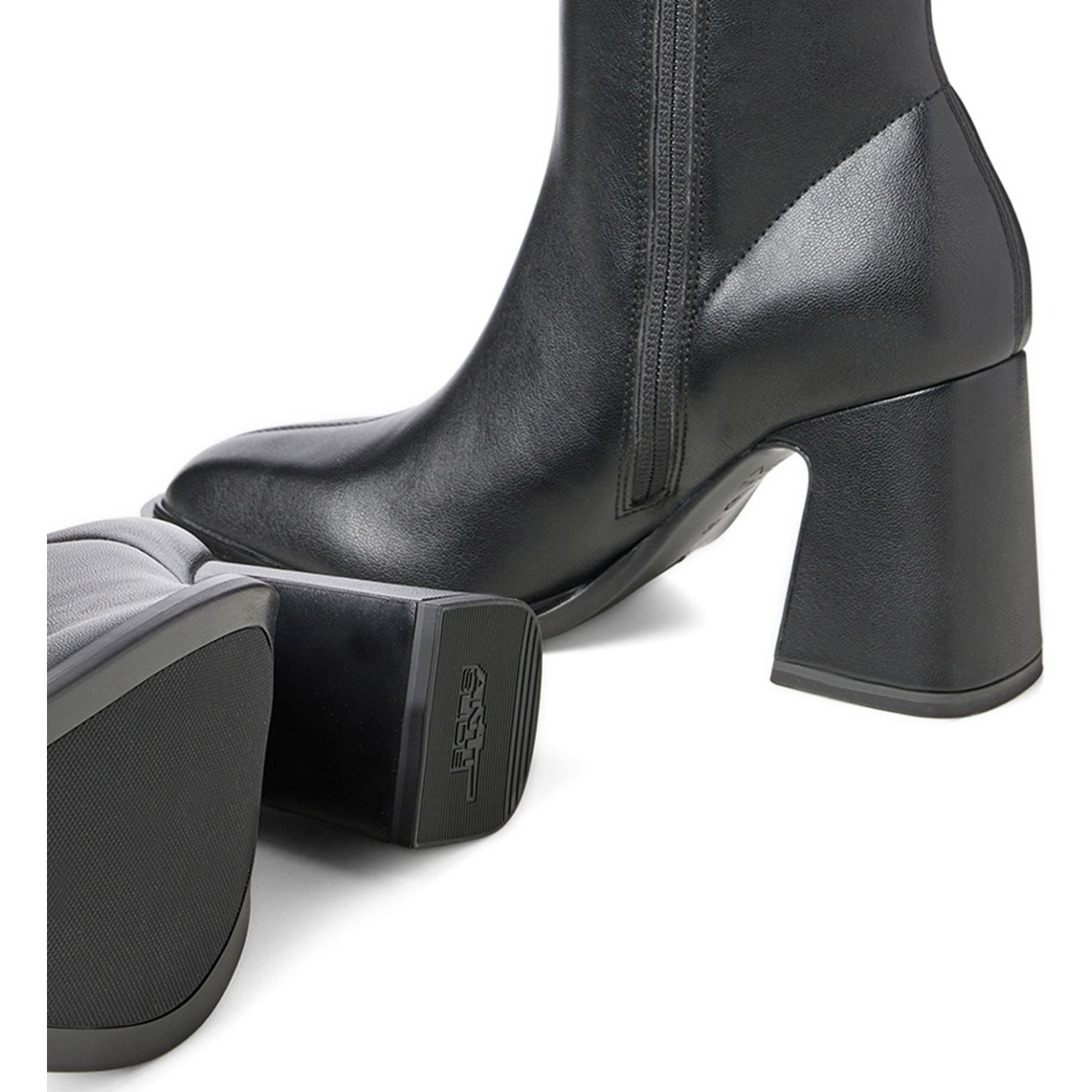 TAMARIS Auliniai moterims, Juoda, Long boot heel 6