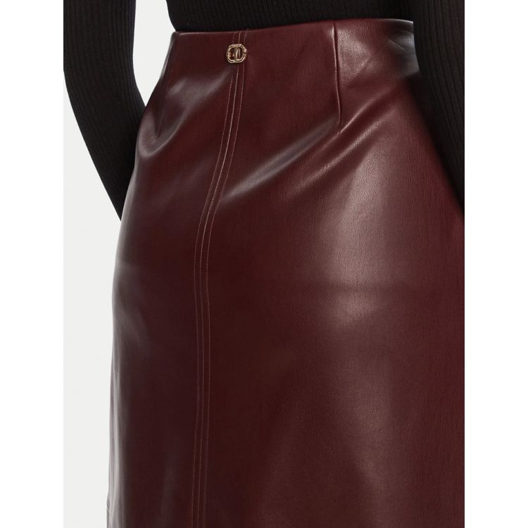 TWINSET Midi sijonas moterims, Vyšninė, Midi skirt 5