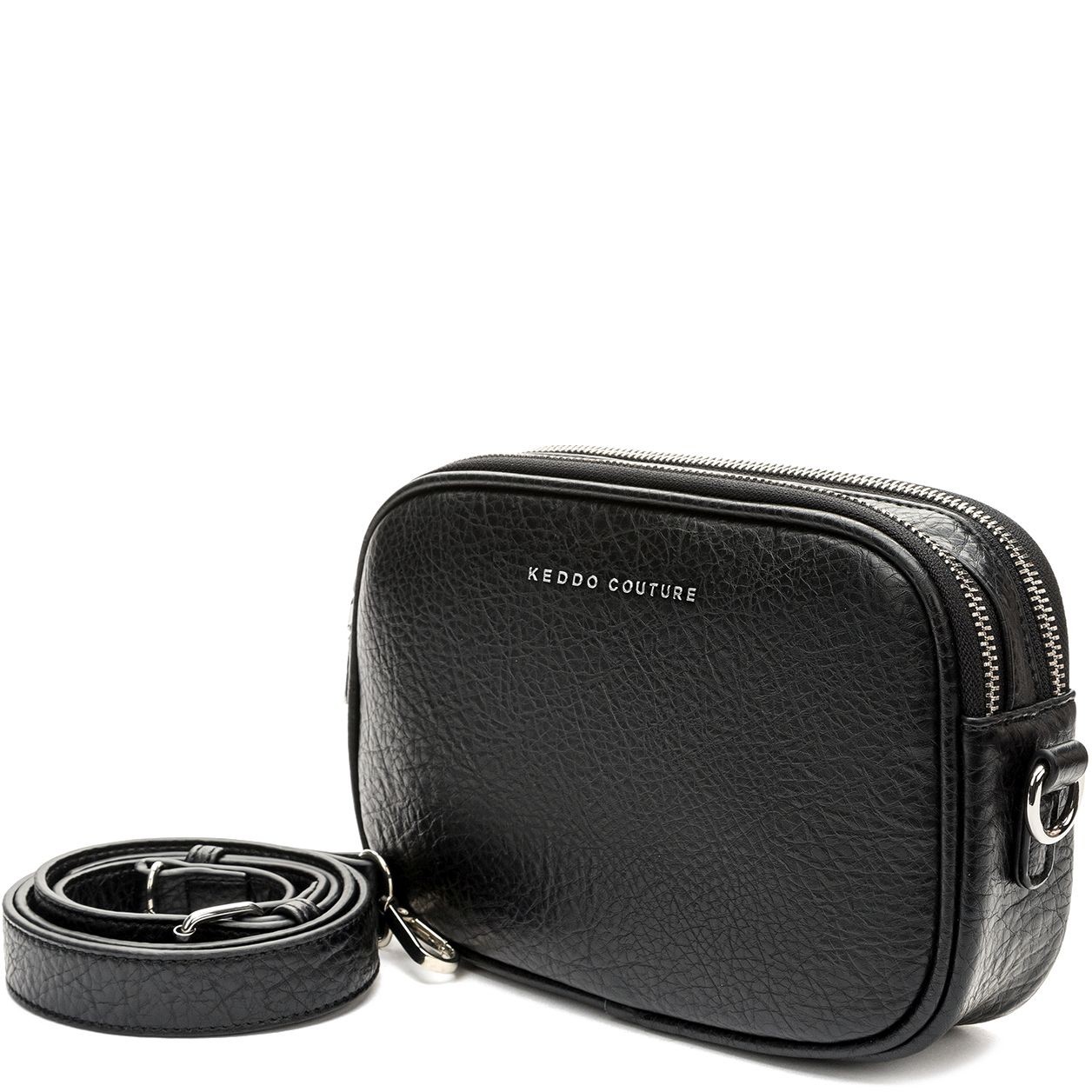KEDDO Rankinė per petį moterims, Juoda, Crossbody 4