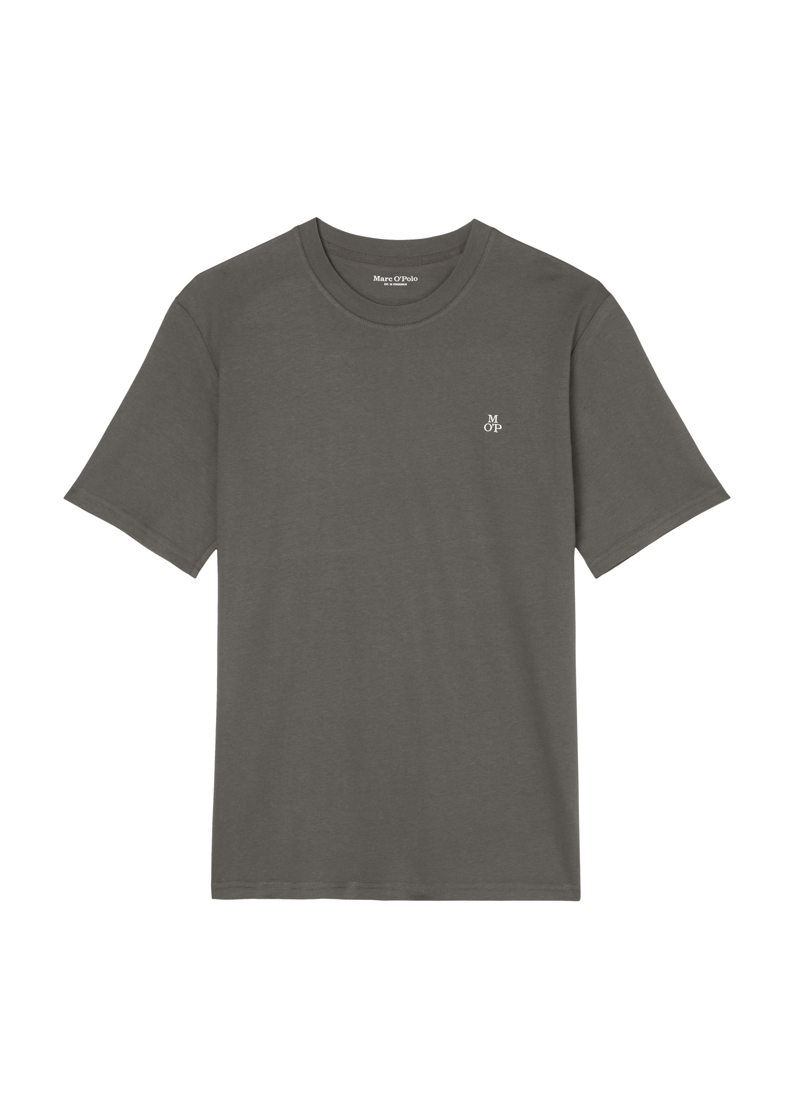 MARC O'POLO Marškinėliai trump. rankovėmis vyrams, Pilka, T-shirt 1