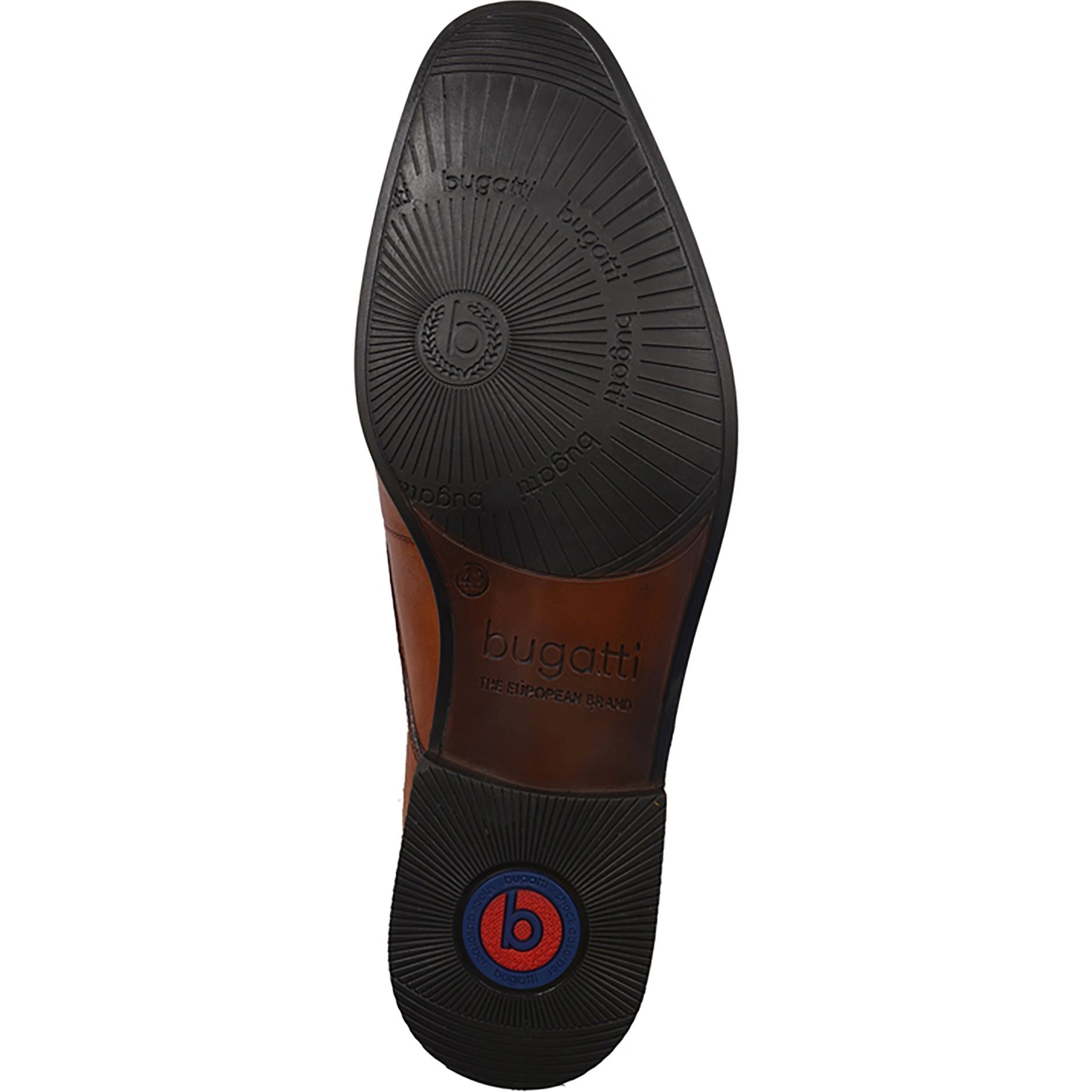 BUGATTI Klasikiniai batai vyrams, Ruda, Savio Evo Formal 7