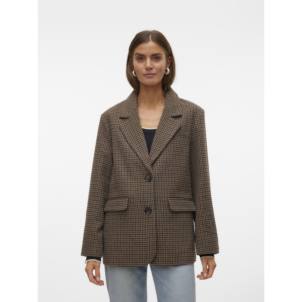 VERO MODA Švarkas moterims, Marga, Julie check jacket 2