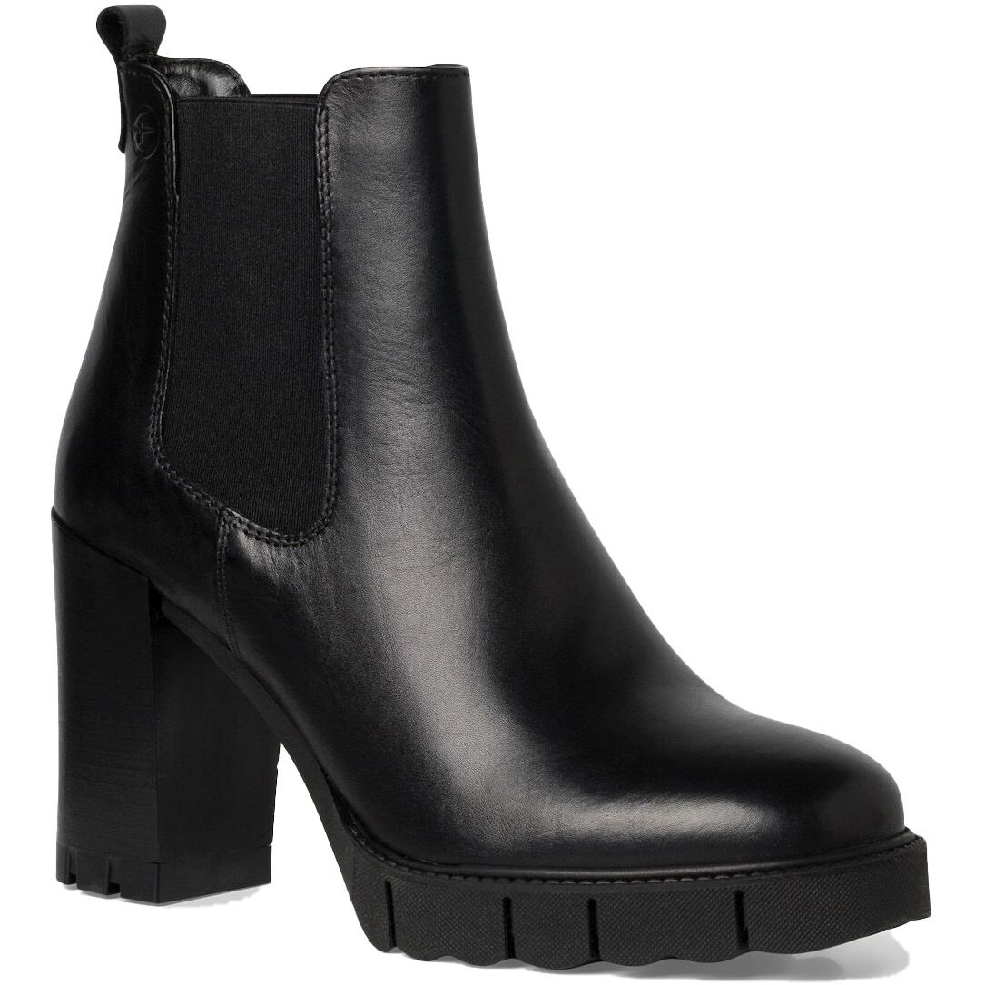 TAMARIS Aulinukai moterims, Juoda, Chelsea heeled booties 1