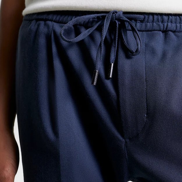 TOMMY HILFIGER Sportinės kelnės vyrams, Mėlyna, Hampton birds eye 1plt po 4