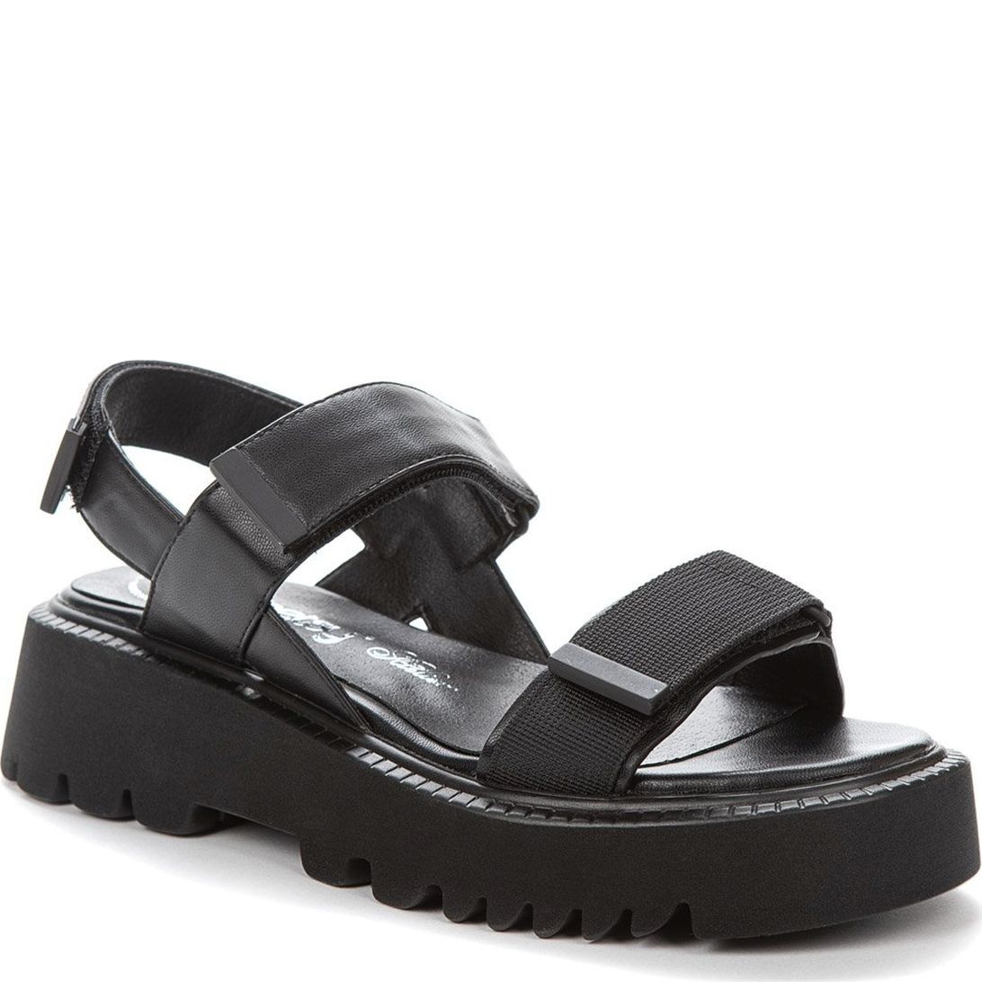 BETSY Basutės moterims, Juoda, SANDALS
