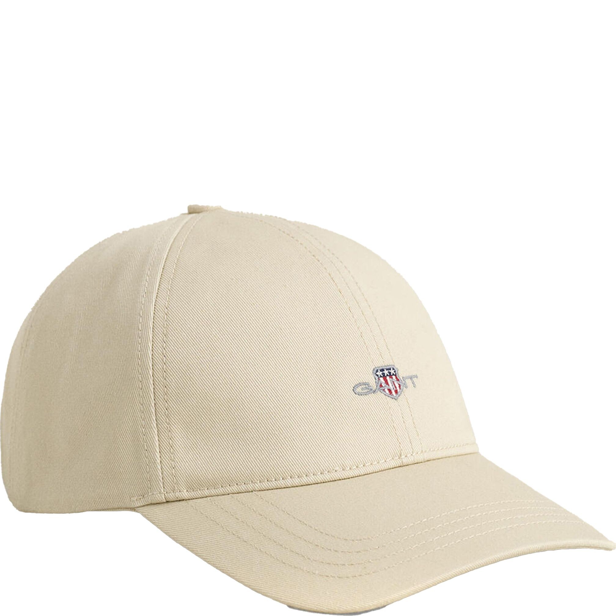 GANT Kepurė vyrams, Smėlio, UNISEX. SHIELD CAP 1