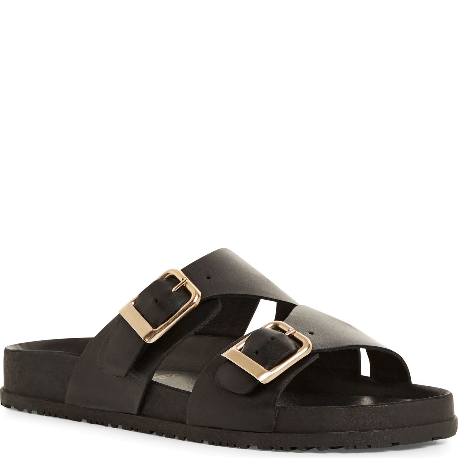 TAMARIS Šlepetės moterims, Juoda, Footbed styles sandals 1