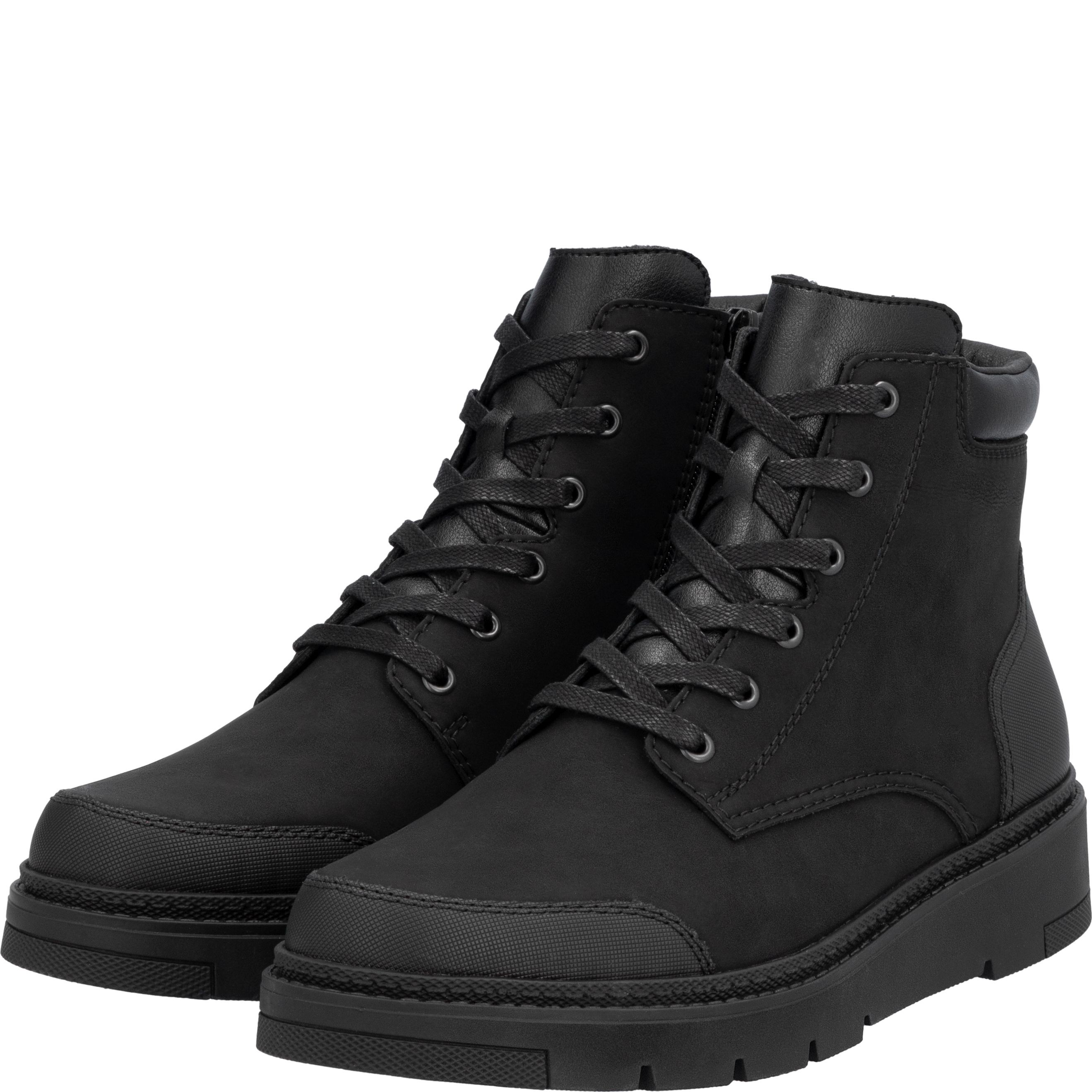 RIEKER Aulinukai vyrams, Juoda, Men's boots 10