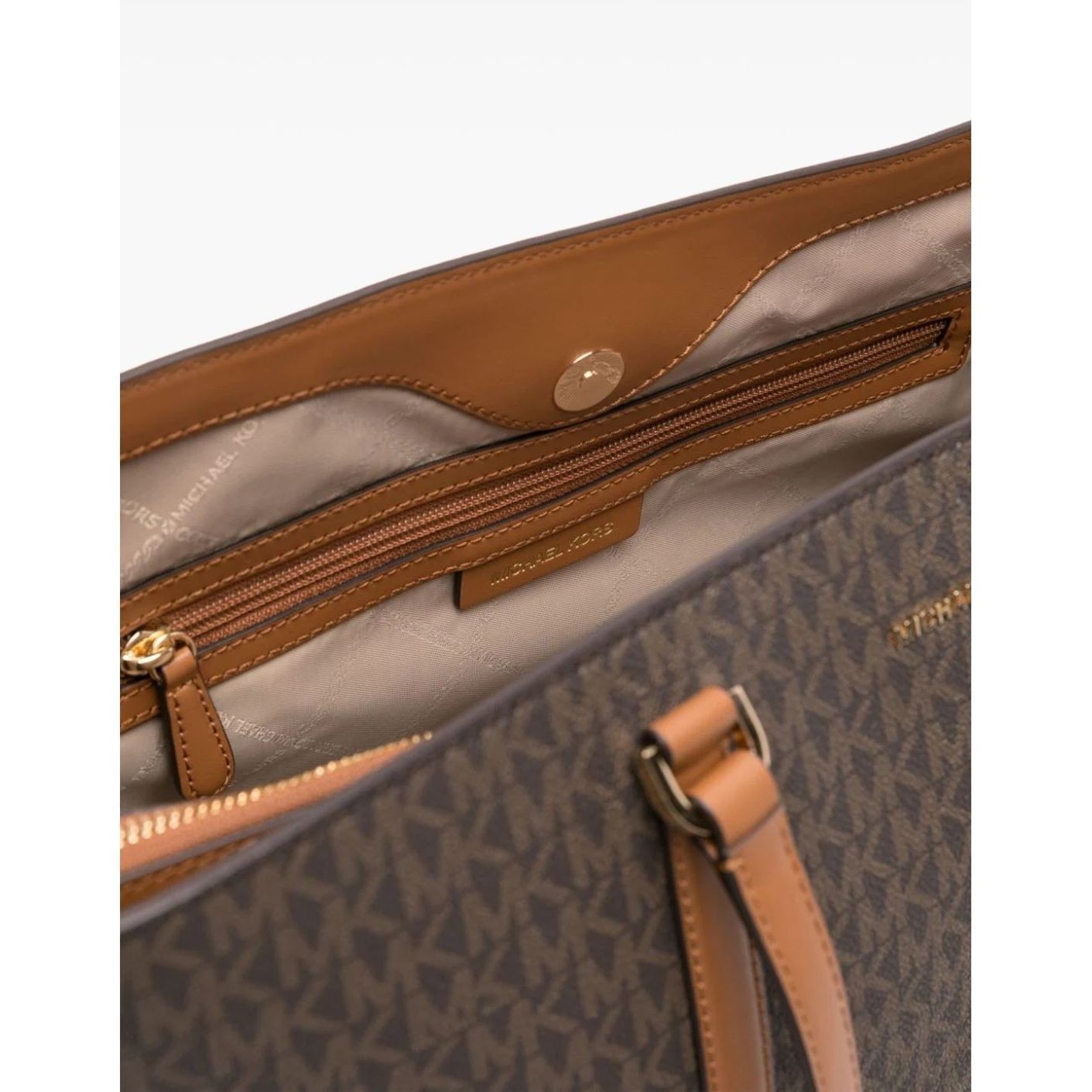 MICHAEL KORS Pirkinių krepšys moterims, Ruda, Large tote bag 4