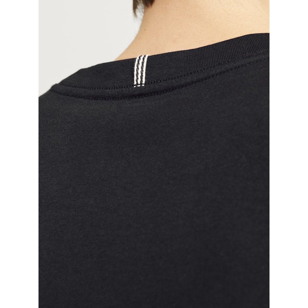JACK & JONES Marškinėliai vyrams, Juoda, Frederiks berg tee 5
