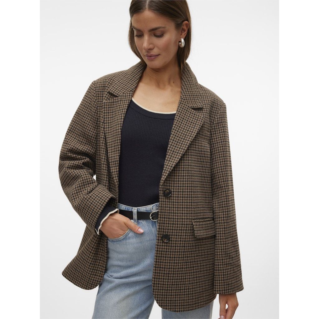 VERO MODA Švarkas moterims, Marga, Julie check jacket 5