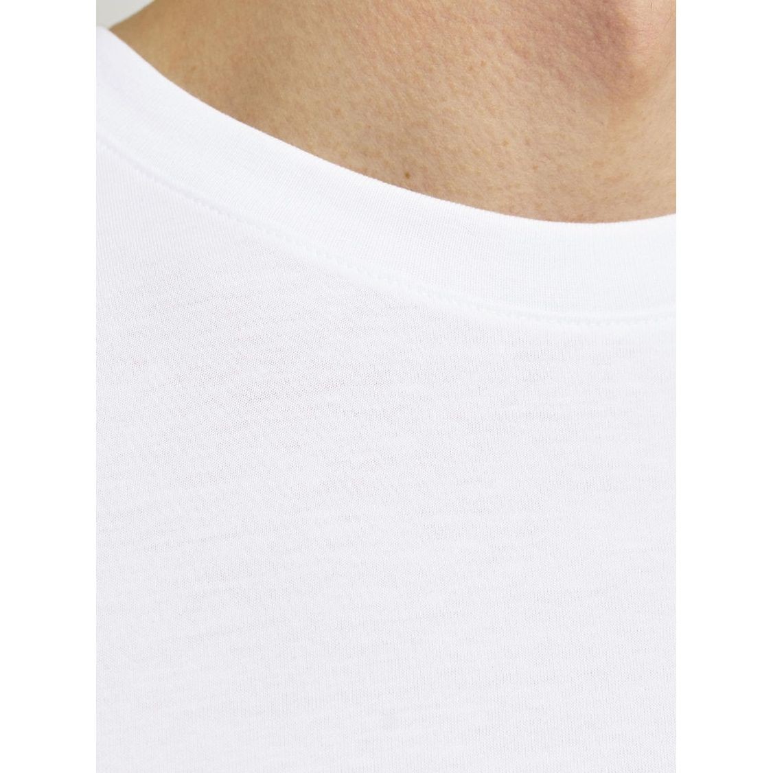 JACK & JONES Marškinėliai vyrams, Balta, Joraruba t-shirts 5