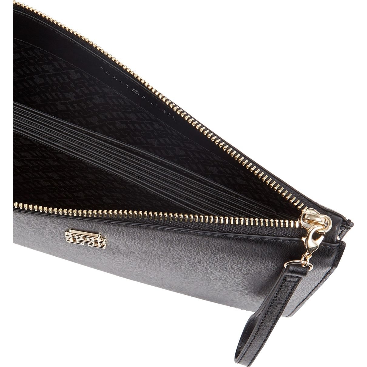 TOMMY HILFIGER Delninukė moterims, Juoda, Evening clutch 4