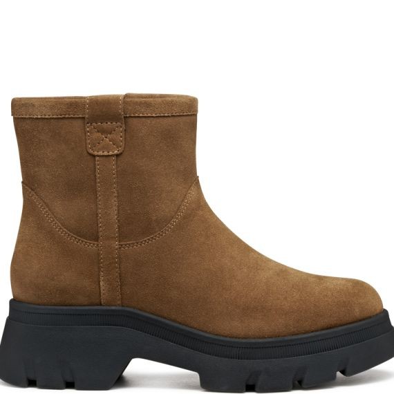 GEOX Aulinukai moterims, Ruda, Pluette Booties, geod565ma00022c6372 2