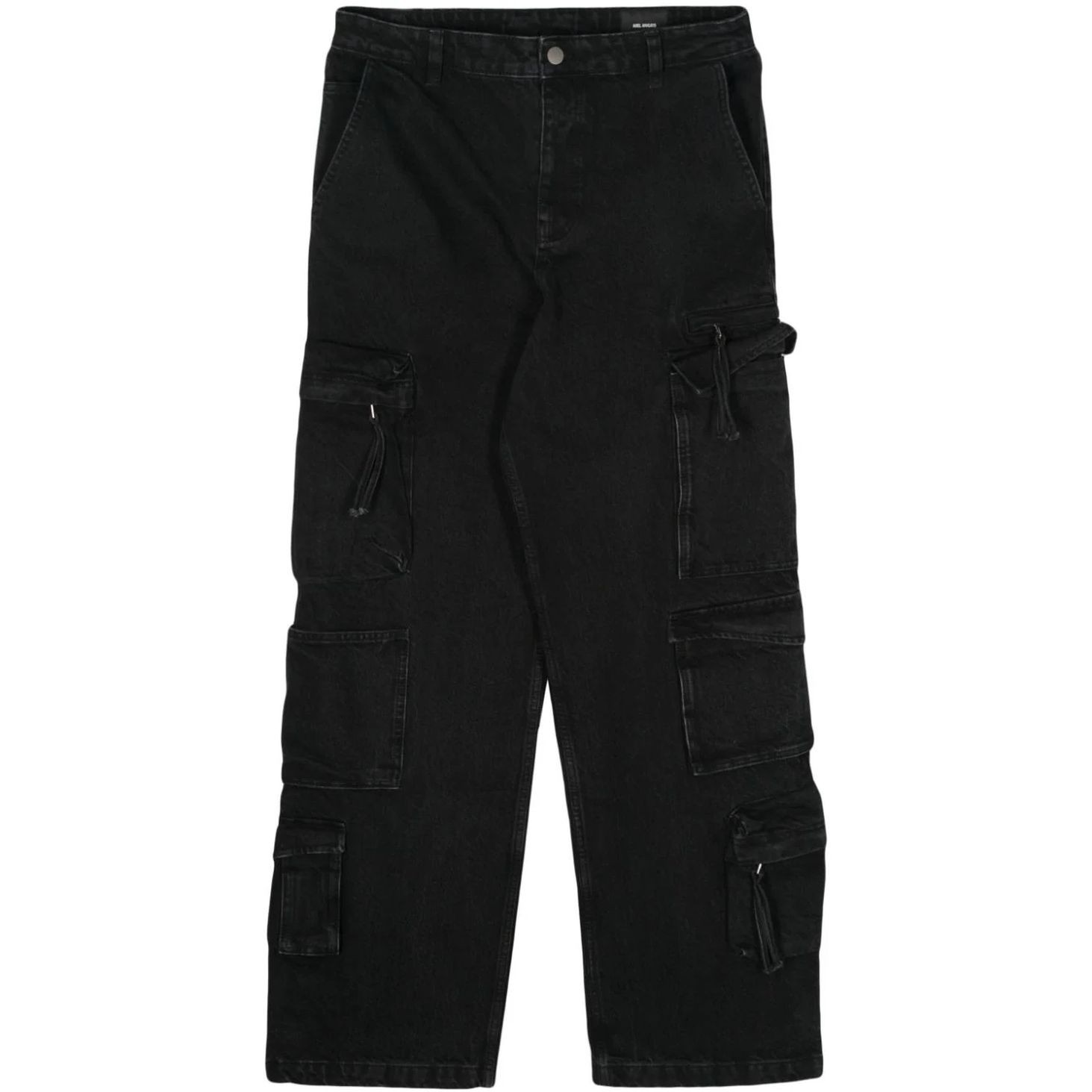 AXEL ARIGATO Tiesūs džinsai vyrams, Juoda, Utility cargo jeans 1