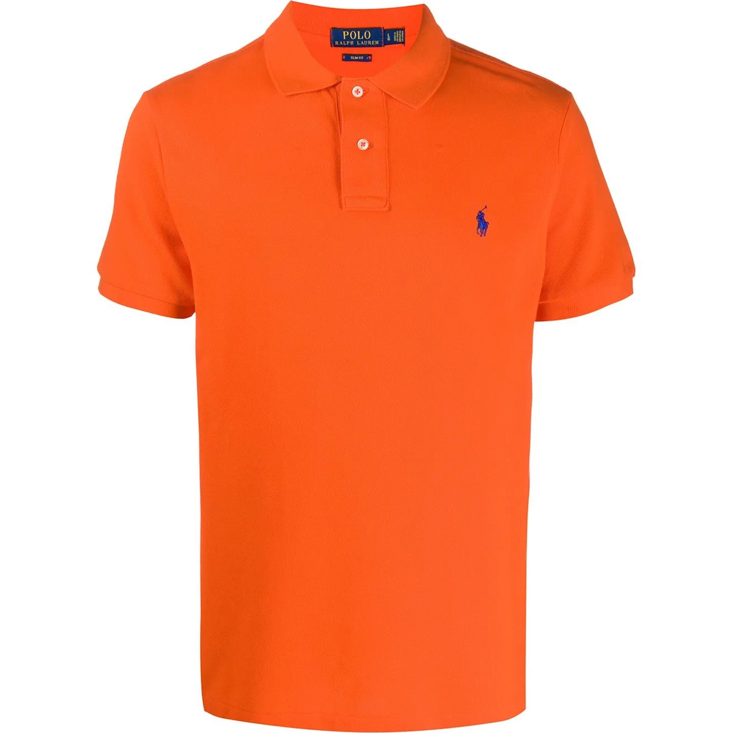 POLO RALPH LAUREN Polo marškiniai trumpos rank. vyrams, Oranžinė, Short sleeve-knit 1