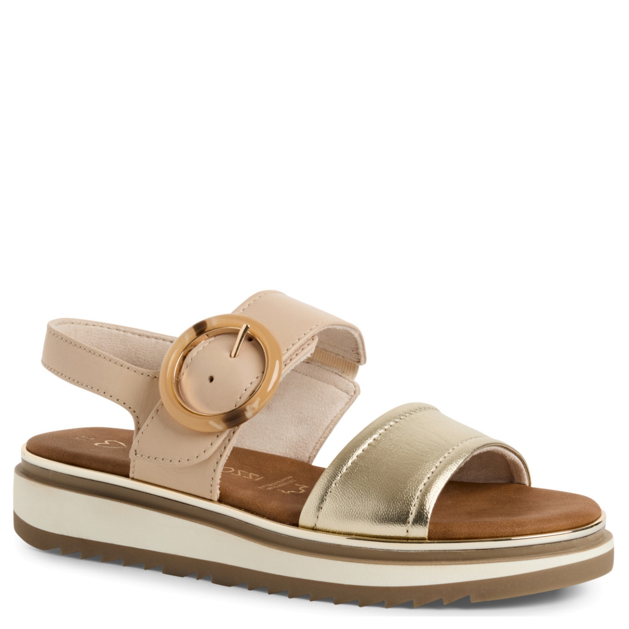 MARCO TOZZI Basutės moterims, Auksinė, Sandals 1