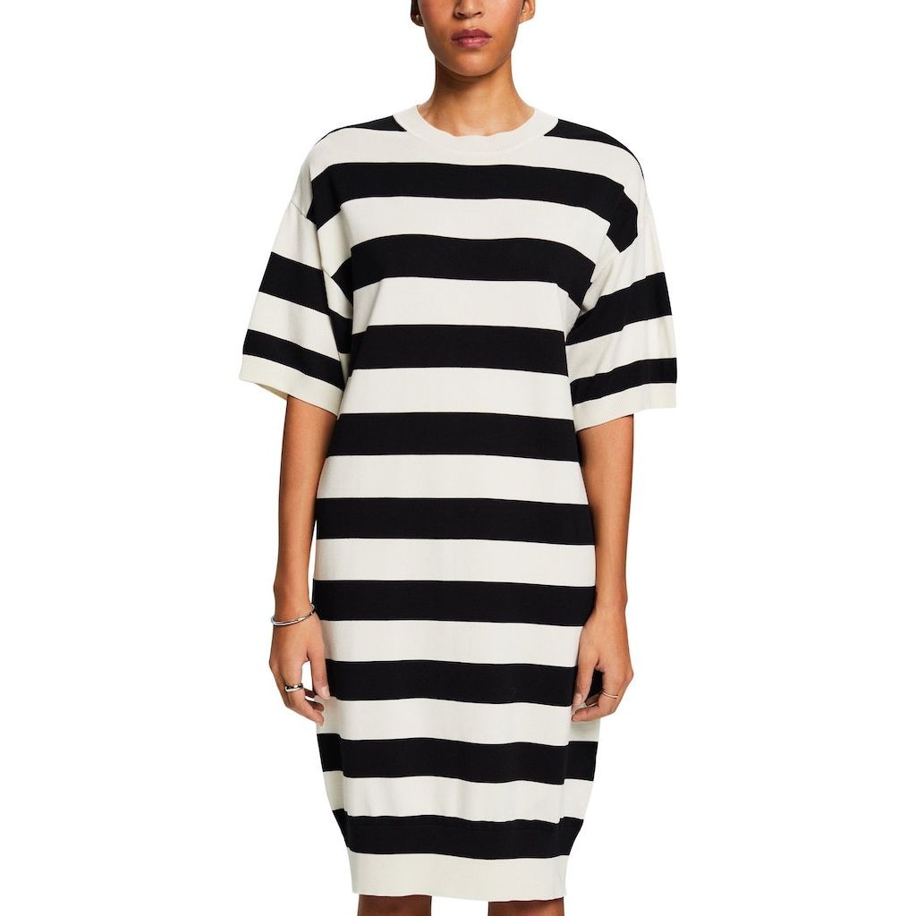 ESPRIT Mini suknelė moterims, Juoda, Dresses flat knitted mini 2