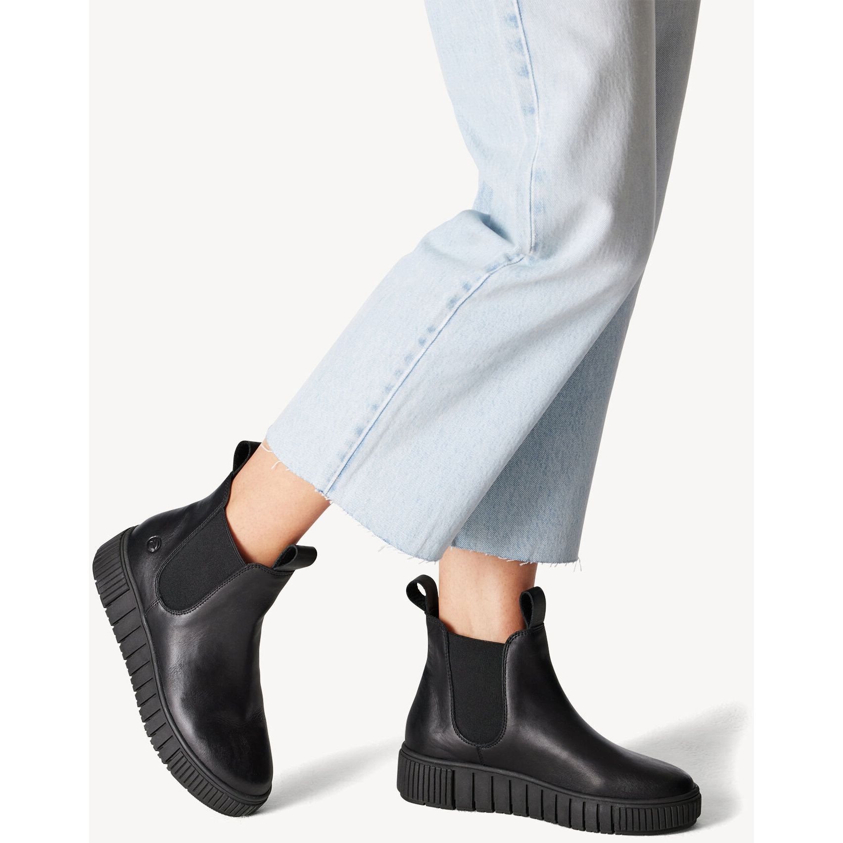 TAMARIS Aulinukai moterims, Juoda, Chelsea 5