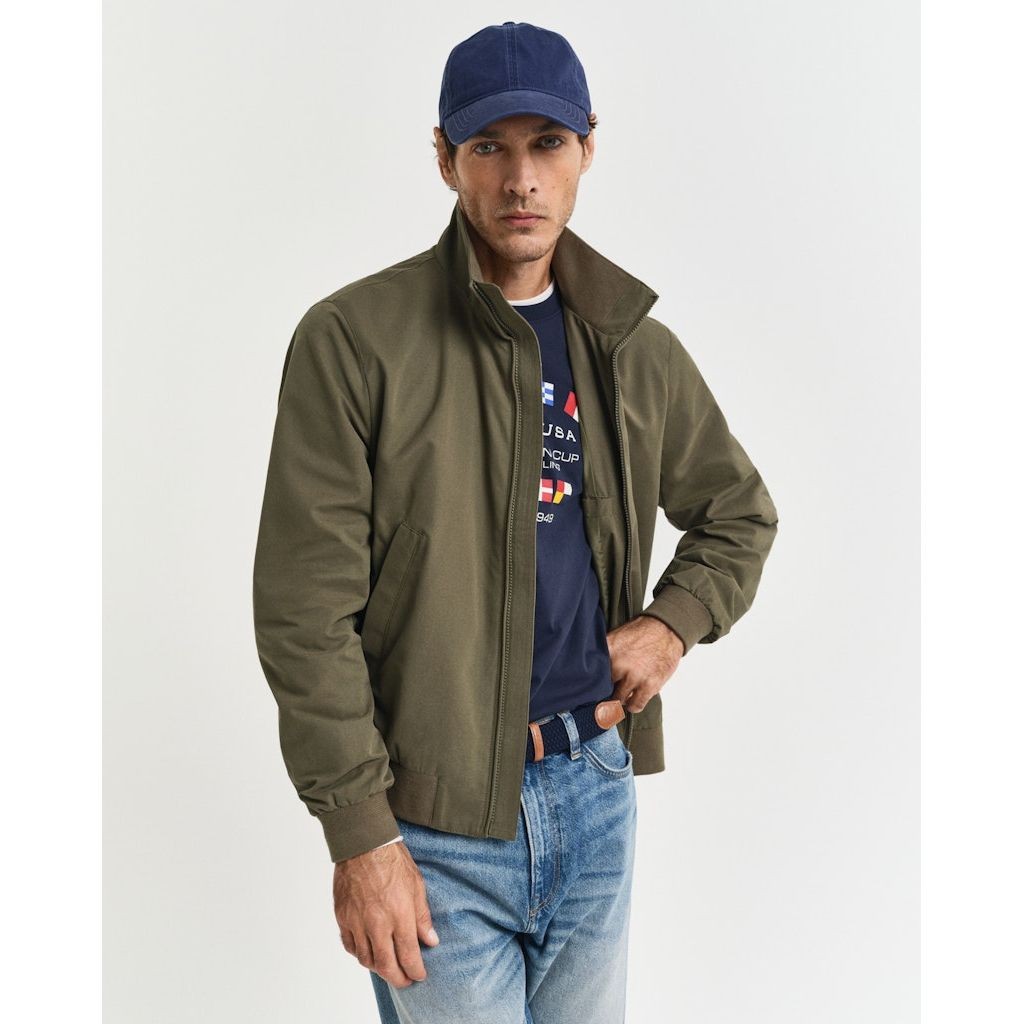 GANT Striukė vyrams, Chaki, Lightweight hampshire jacket 2
