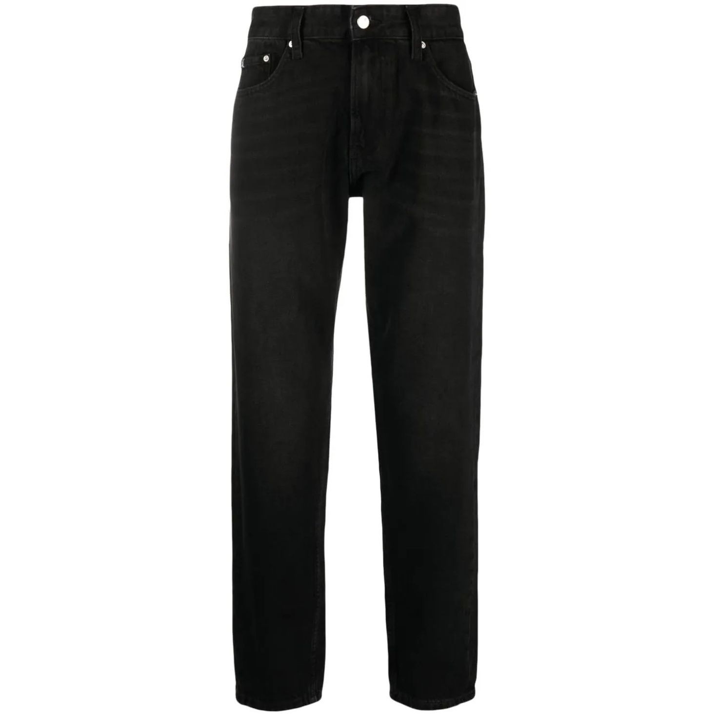 CALVIN KLEIN JEANS Tiesūs džinsai -vyrams, Juoda, Regular taper 1