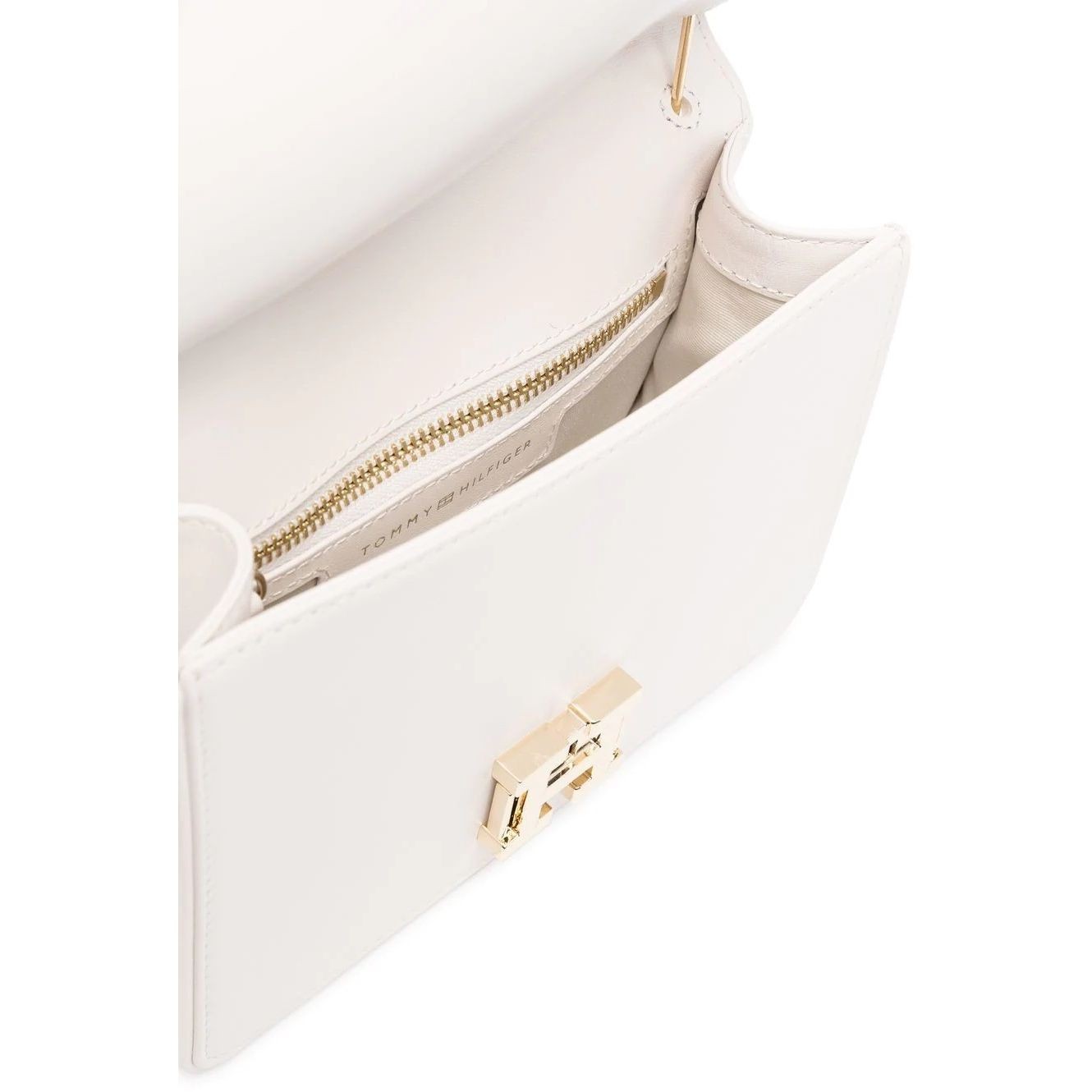TOMMY HILFIGER Rankinė per petį moterims, Balta, PUSH LOCROSSOVER 4