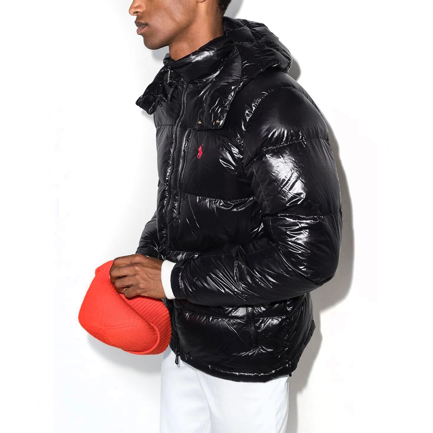 POLO RALPH LAUREN Striukė vyrams, Juoda, Insulated bomber 2